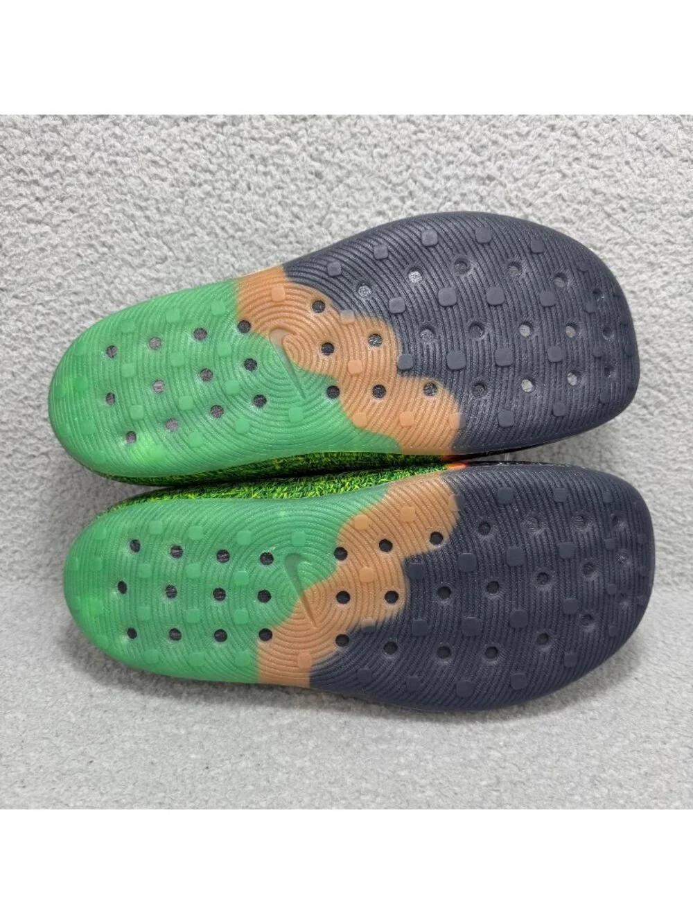 Nike ReactX Rejuven8 Slides Mens 13 Shoes .SWOOSH Touch Grass Grey Green QS 2026